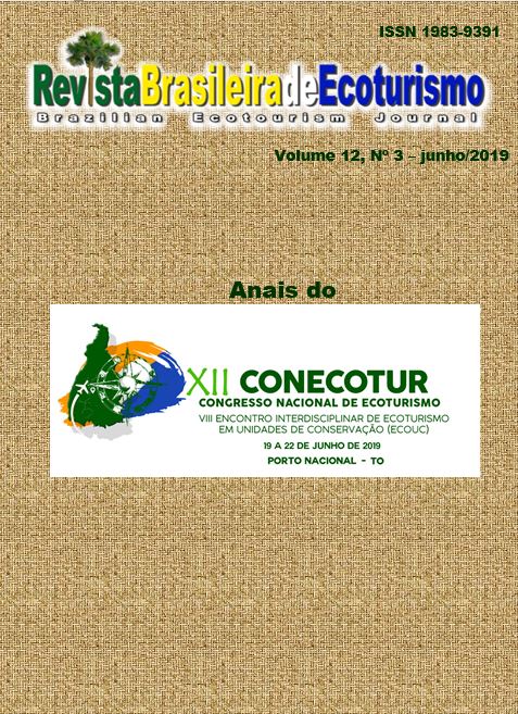 					Visualizar v. 12 n. 3 (2019): Anais do 12° CONECOTUR e do 8° EcoUC
				