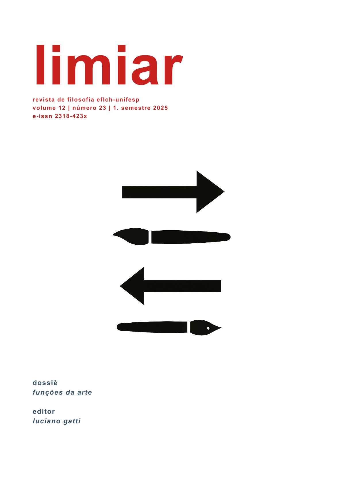 					Visualizar v. 12 n. 23 (2025): Funções da arte
				